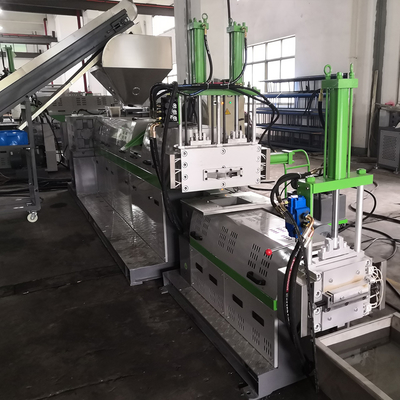 สกรู Lvdao 110 มม. ทำจาก 38CrMoAIL เกรดสูงพร้อมเครื่องรีไซเคิลพลาสติกแบบกำหนดเองสองขั้นตอน